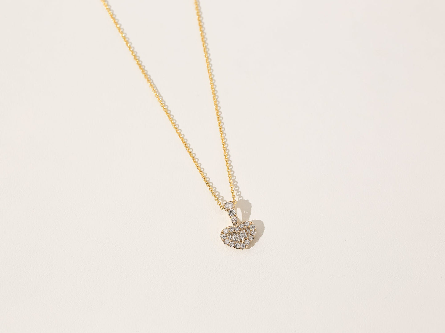 0.3 Carat Natural Diamond Lyra Necklace
