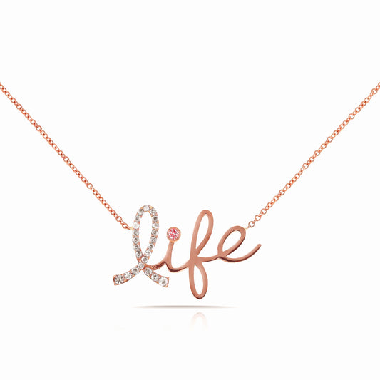 Natural Diamond Life BCA Necklace