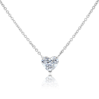 1 Carat Natural Diamond Clover Necklace