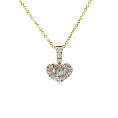 0.3 Carat Natural Diamond Lyra Necklace