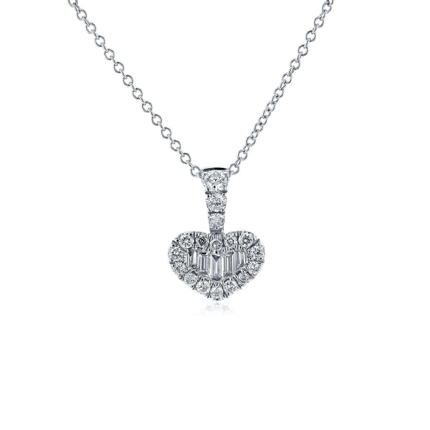 0.3 Carat Natural Diamond Lyra Necklace