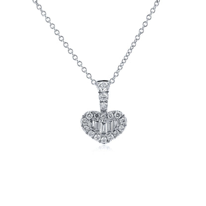 0.3 Carat Natural Diamond Lyra Necklace