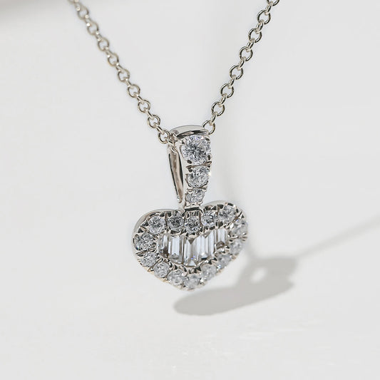 0.3 Carat Natural Diamond Lyra Necklace