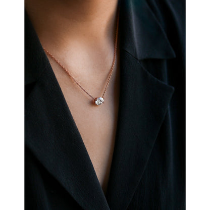 1.25 Carat Lab Grown Diamond Necklace