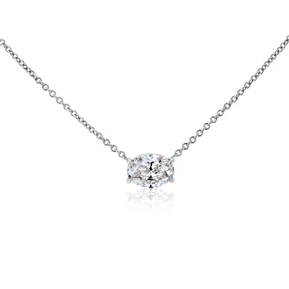 1.25 Carat Lab Grown Diamond Necklace