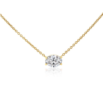 1.25 Carat Lab Grown Diamond Necklace